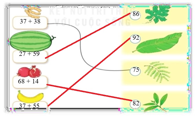 Bài tập cuối tuần lớp 2 môn Toán Tuần 11 Kết nối tri thức