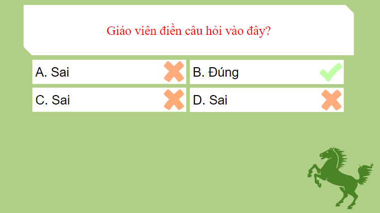 Trò chơi Powerpoint Cá ngựa
