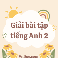 SBT tiếng Anh 2 unit 4 I go to school by bus lesson 1