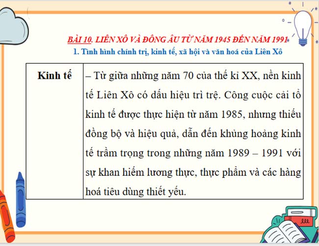 PowerPoint Lịch sử 9 Bài 10 Kết nối tri thức 