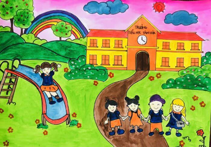 Hướng dẫn tham gia cuộc thi vẽ lớp 4