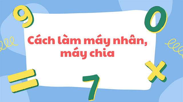 PowerPoint STEM Thực hành nhân nhẩm, chia nhẩm