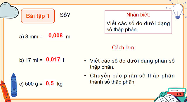 PowerPoint Toán 5 Ôn tập số thập phân