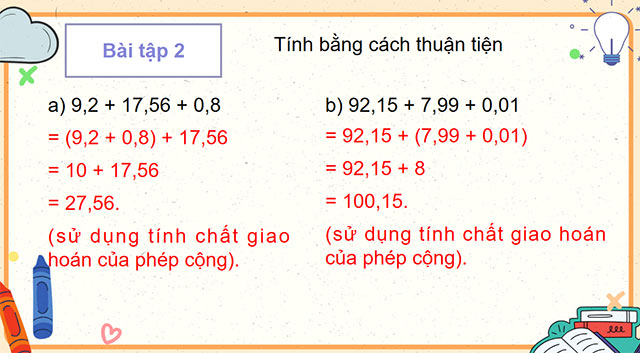 PowerPoint Toán 5 Ôn tập các phép tính với số thập phân