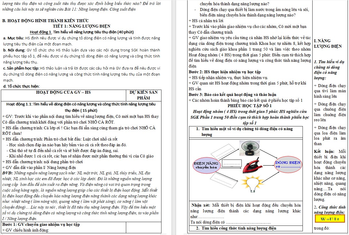 Giáo án KHTN 9 KNTT Bài 13