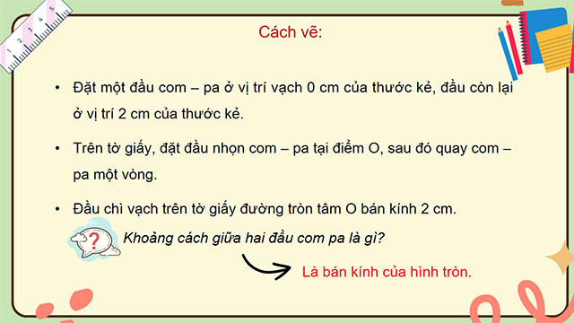 PowerPoint Toán 5 Đường tròn, chu vi và diện tích hình tròn