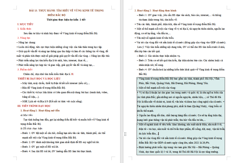 Địa lí 9 bài 13 Kết nối tri thức 