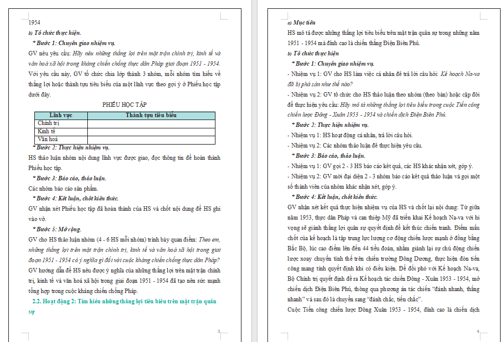 Giáo án Lịch sử 9 bài 15 Kết nối tri thức