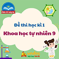 Đề thi học kì 1 Khoa học tự nhiên 9 sách Chân trời sáng tạo Đề 1