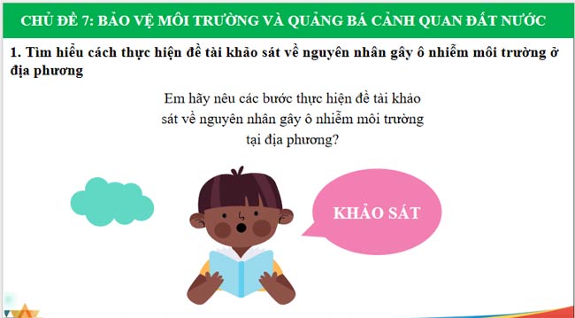 PowerPoint Hoạt động trải nghiệm 9 Chủ đề 7