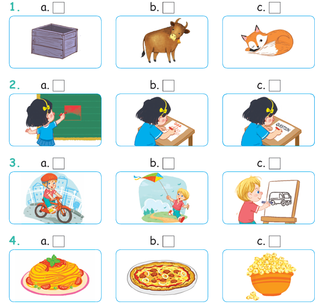 Đề thi Tiếng Anh lớp 2 học kì 1 Global success - Đề 4