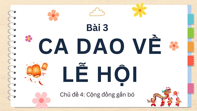 PowerPoint Tiếng Việt 5 Ca dao về lễ hội
