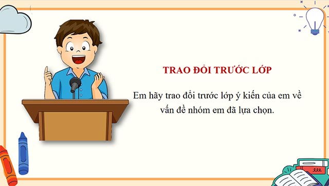 PowerPoint Tiếng Việt 5 Trao đổi Em đọc sách báo