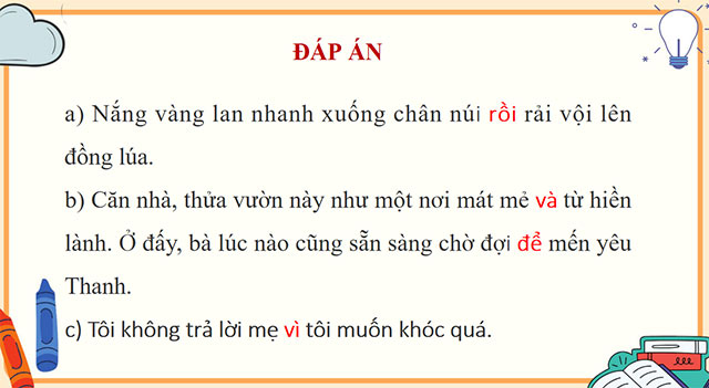 PowerPoint Tiếng Việt 5 Luyện từ và câu: Kết từ