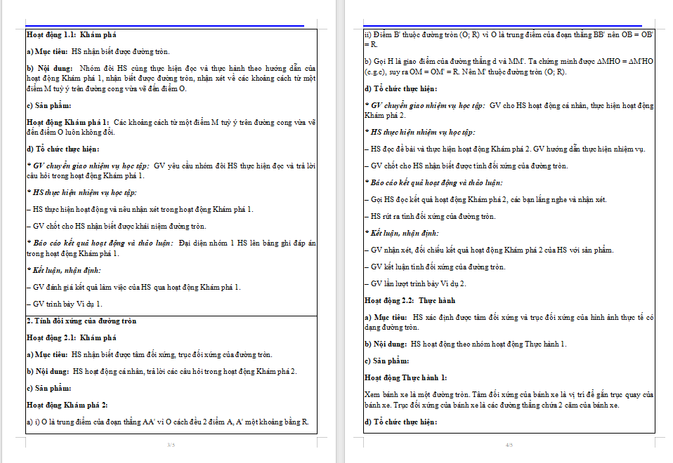 Giáo án Toán 9 Bài 1