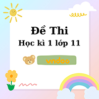 Đề thi học kì 1 Hóa 11 Chân trời sáng tạo - Đề 5