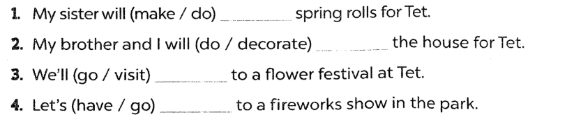 Sách bài tập tiếng Anh lớp 5 unit 12 Global success