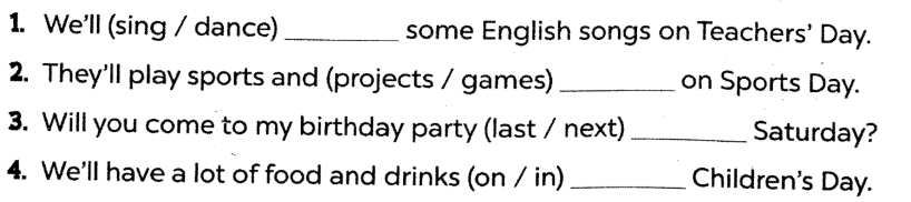 Sách bài tập tiếng Anh lớp 5 unit 13 Global success