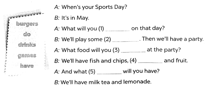 Sách bài tập tiếng Anh lớp 5 unit 13 Global success