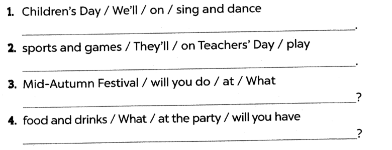 Sách bài tập tiếng Anh lớp 5 unit 13 Global success