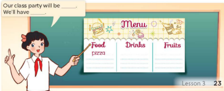 Tiếng Anh lớp 5 Unit 13 lesson 3 trang 22, 23 Global Success