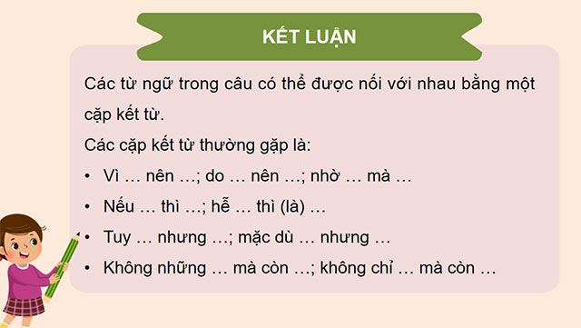 PowerPoint Tiếng Việt 5 Kết từ (Tiếp theo)