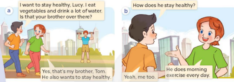 Tiếng Anh lớp 5 Unit 14 lesson 1 trang 24, 25 Global Success