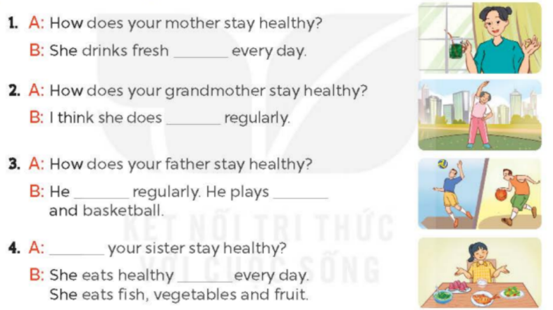 Tiếng Anh lớp 5 Unit 14 lesson 1 trang 24, 25 Global Success