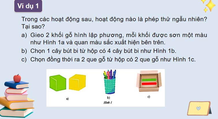 Giáo án Toán 9 Bài 1: Không gian mẫu và biến cố
