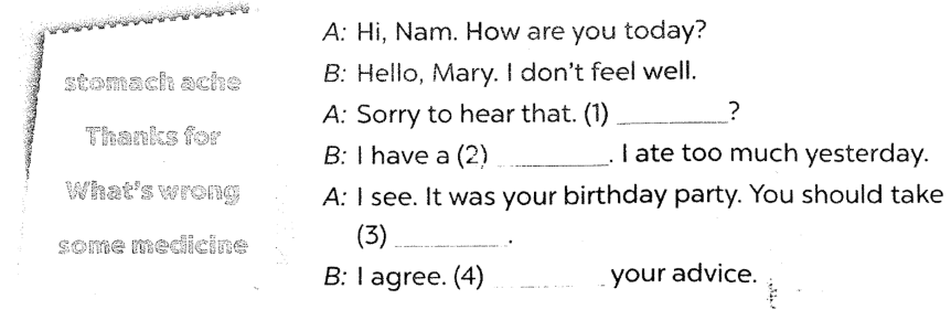 Sách bài tập tiếng Anh lớp 5 unit 15 Global success