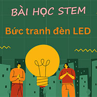 Giáo án STEM lớp 5: Bức tranh đèn LED