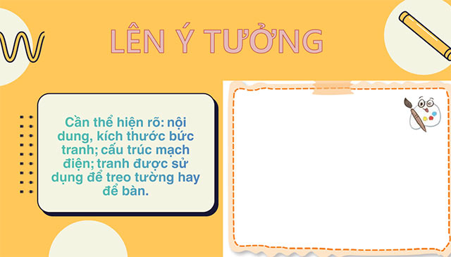 PowerPoint STEM Bức tranh đèn LED