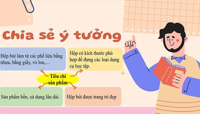 PowerPoint STEM Hộp đựng bút đa năng
