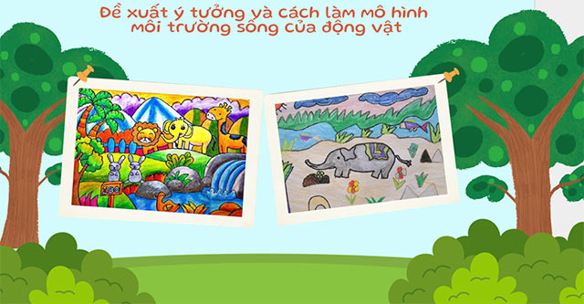 PowerPoint STEM Nơi sống của động vật