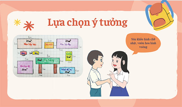 PowerPoint STEM Trải nghiệm cùng diện tích hình vuông, hình chữ nhật