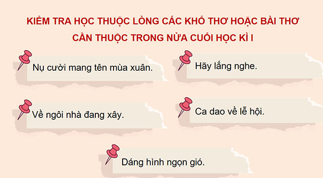 PowerPoint Tiếng Việt 5 Ôn tập cuối học kì I (Tiết 1)