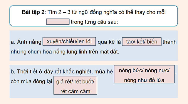 PowerPoint Tiếng Việt 5 Ôn tập cuối học kì I (Tiết 2)
