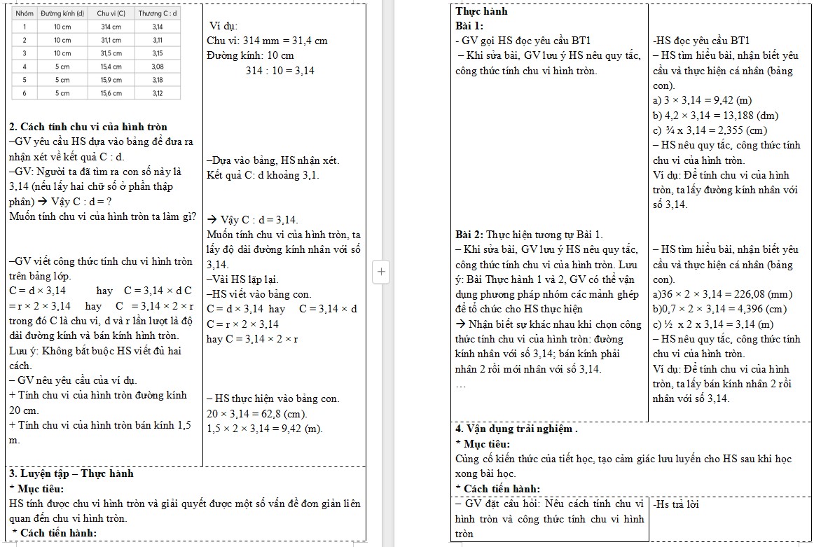 Giáo án Toán 5 CTST Bài 48