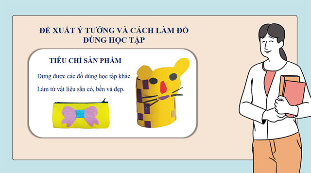 PowerPoint STEM Làm đồ dùng học tập