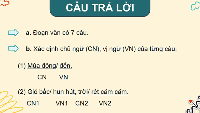 PowerPoint Tiếng Việt 5 Câu đơn và câu ghép