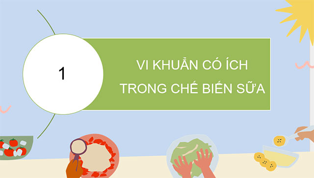 PowerPoint Khoa học 5 Vi khuẩn có ích trong chế biến thực phẩm