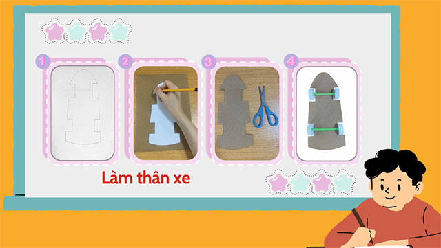 PowerPoint STEM Xe ô tô cánh quạt chạy bằng pin