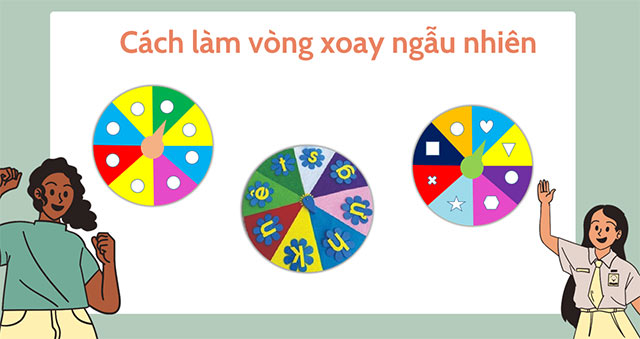 PowerPoint STEM Làm vòng xoay ngẫu nhiên