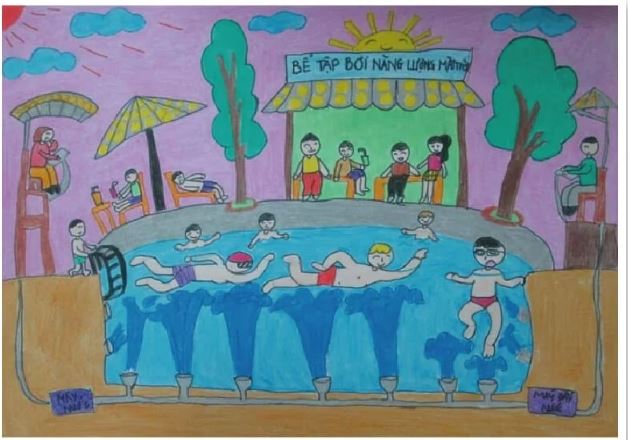 tranh ve y tuong tre tho 19*660994