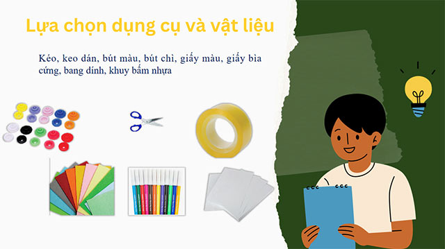 PowerPoint STEM Mô hình Mặt Trời - Trái Đất - Mặt Trăng