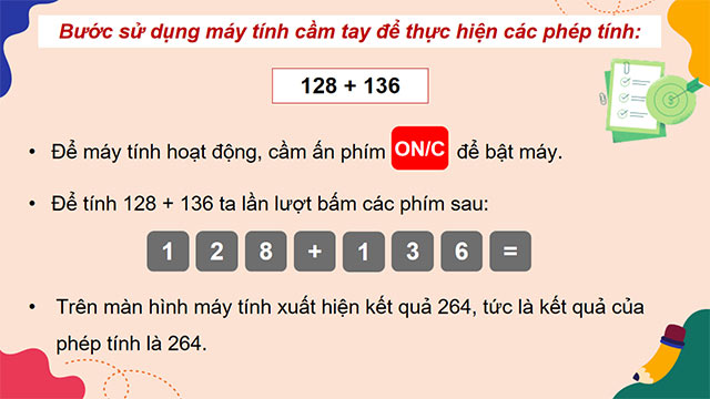PowerPoint Toán 5 Máy tính cầm tay