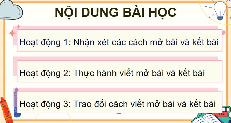 PowerPoint Tiếng Việt 5 Viết mở bài và kết bài cho bài văn tả người