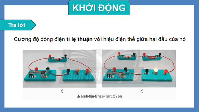 Giáo án Vật lí 9 Bài 8 Điện trở Định luật Ohm