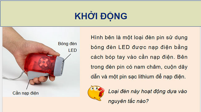 Giáo án Vật lí 9 Bài 12: Cảm ứng điện từ