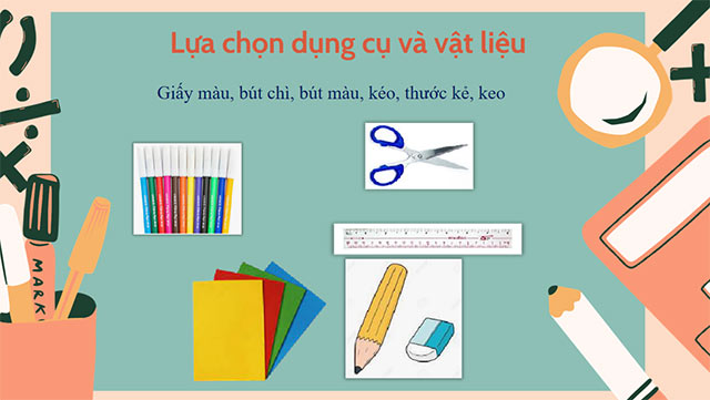 PowerPoint STEM Thực hành cùng thẻ học Toán